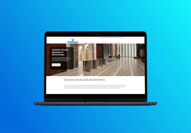 Site web – Portalp sécurité